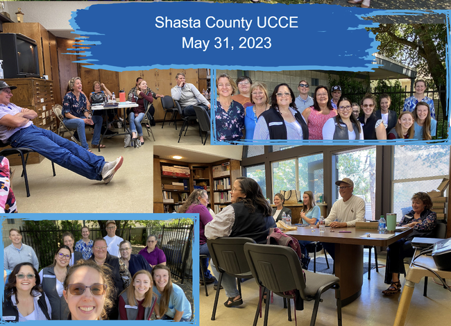 Business Operations Center staff met with Northern California UCCE staff on May 31 to discuss expense reporting, financial processes, funds and more.