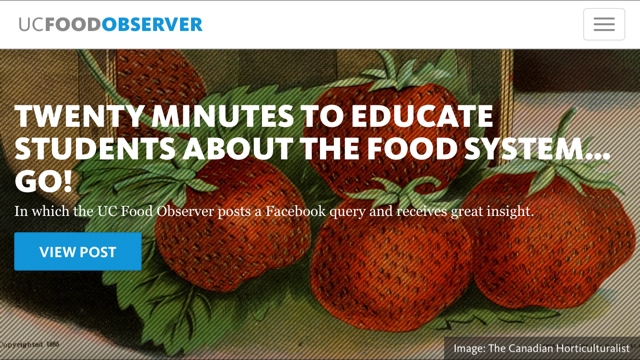 UC Food Observer