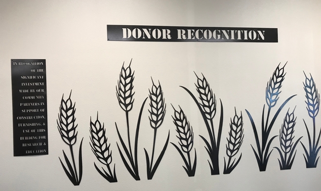 Donors will receive recognition in the entry of the new facility.