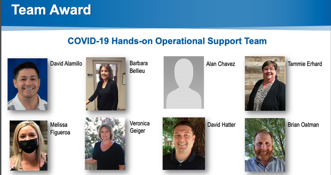COVID-19 Hands-on Operational Support Team