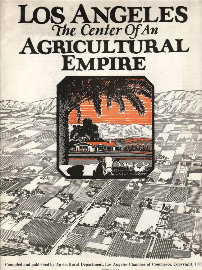1929 brochure published by the Los Angeles Chamber of Commerce titled 