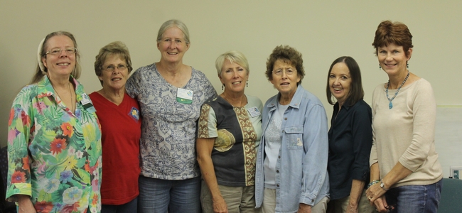 The first place winners of the UC Master Gardeners triennial Search for Excellence Awards