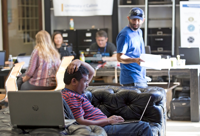 For 48 hours, hackathon participants worked feverishly on their projects at the Urban Hive in Sacramento.