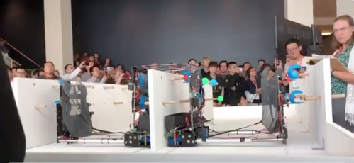 CAU Dream Team's robot picked 