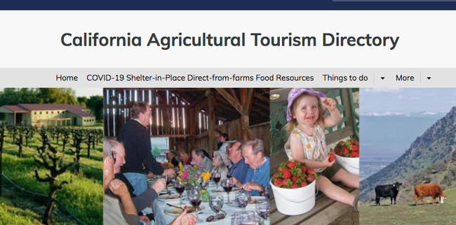 The UC Agritourism Directory offers links to farms and ranches that offer box deliveries, farm stands, online ordering, delivery and pickup services by region.