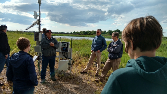 Bryan Woodbury (ARS, Clay Center) talks about a new approach for monitoring seepage from manure storage