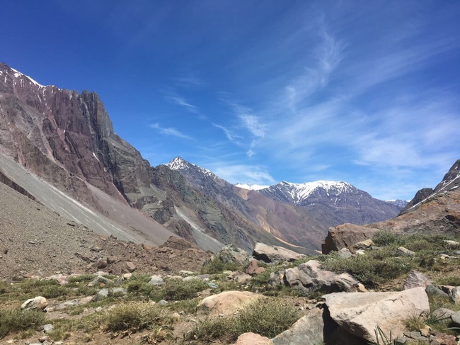 Mark Bell's 10,000 ft  thinking spot in Chile