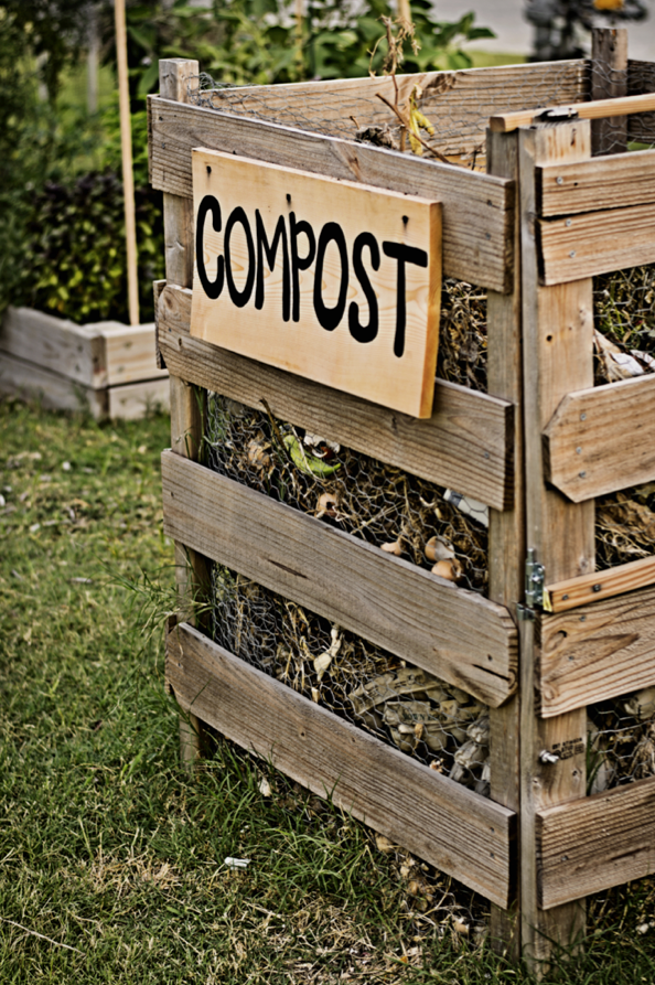 Garden Compost Pile