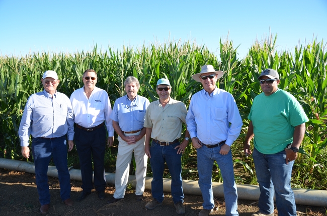 CASI members hosted by Martin Burger and Israel Hererra of the Long-Term Research on Agricultural Systems (LTRAS) Project.