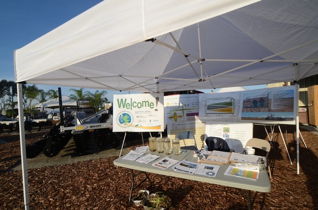 CASI Tent at World Ag Expo 2015 in Tulare