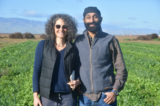 Drs Daphne Miller MD and Jagdeep Singh MD visiting the NRI Project field in Five Points, CA January 21, 2019