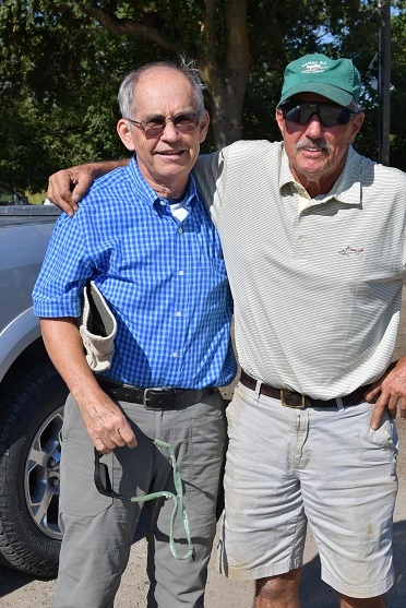 Rick Reed (left) and Scott Park at Park Farming in Meridian, CA