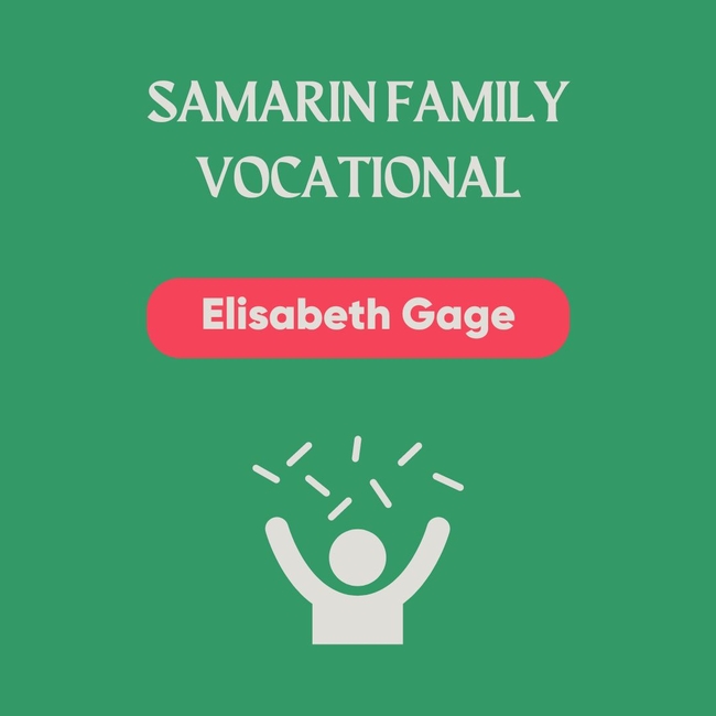 Samarin Family Vocational Scholarship 2024 recipient, Elisabeth Gage