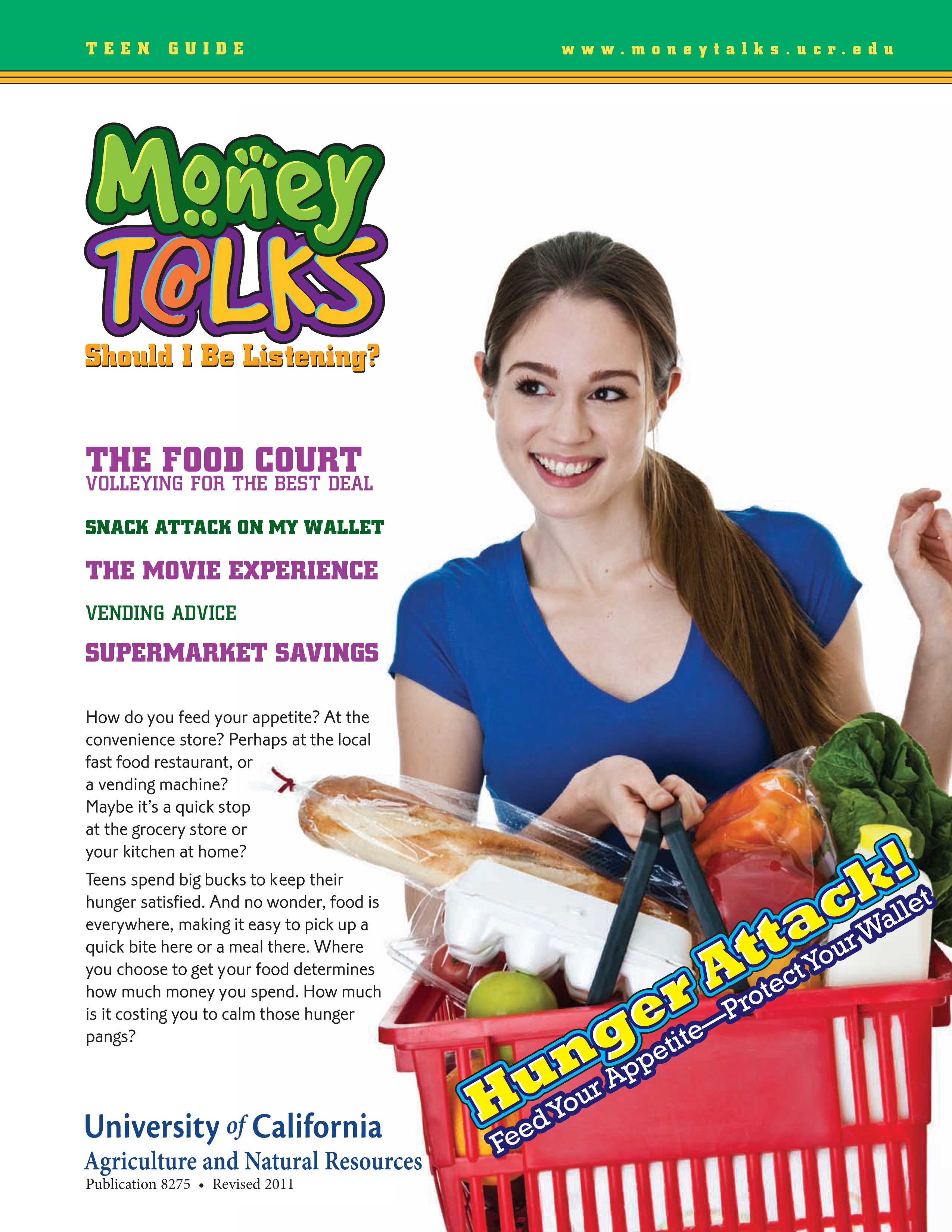 Money Talks helps teens spend less on nutritious food - Healthy Communities  Blog - ANR Blogs