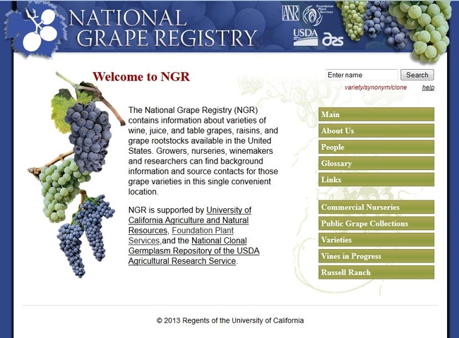 The NGR Main Page