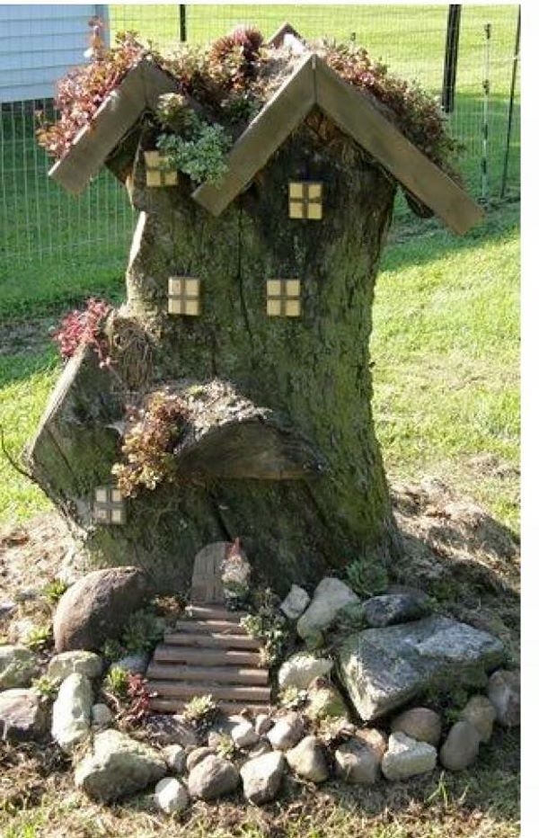 Whimsical Fairy Garden House