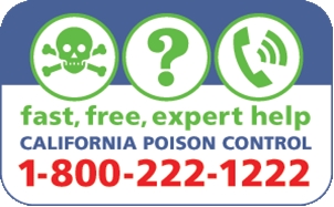 Poison control number 1-800-222-1222