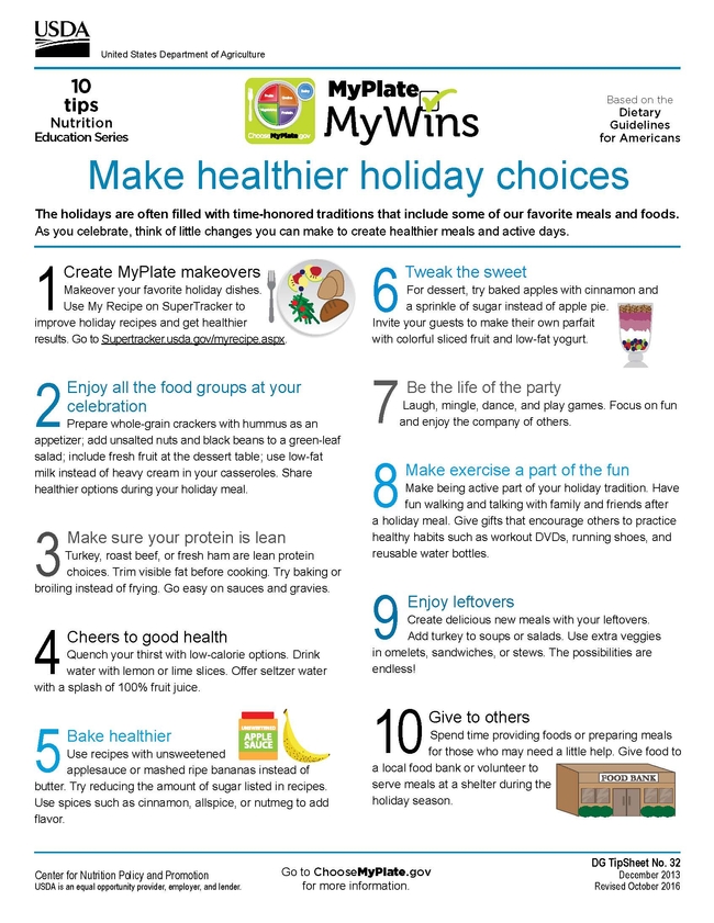 DGTipsheet32MakeHealthierHolidayChoices 0