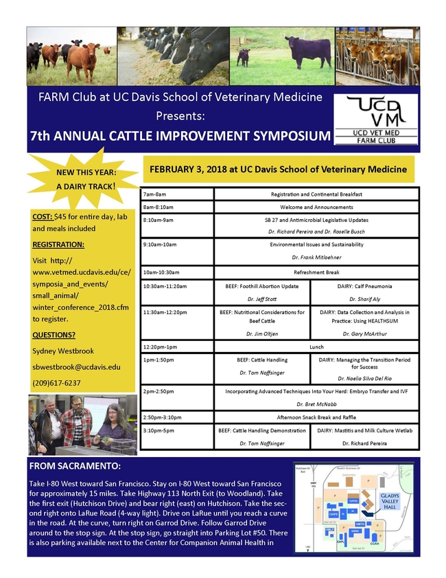 2018 FARM Club Cattle Improvement Symposium