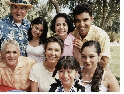 Hispanic family