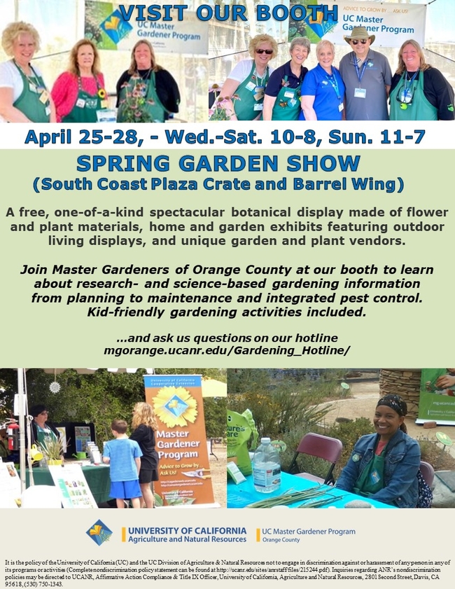 Experience Spring's Magic: Join Us! Free Garden Show & Expert Tips Await.