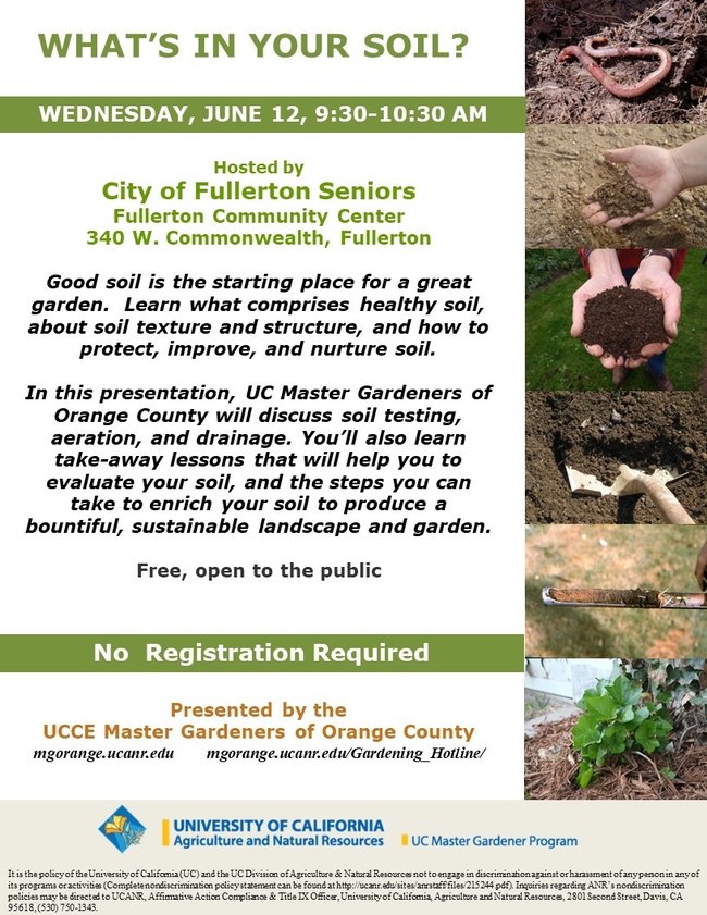 Healthy Soil, Healthy Garden: Join Our Informative Workshop