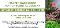 10-26-24-Pop-Up Plant Giveaway for UCCE MG OC News Blog