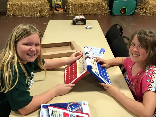 4-H Youth Enjoying Playing Games At The Dinner and Dance Hoedown