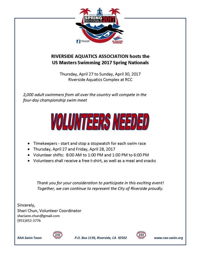 General Volunteer Request Flyer