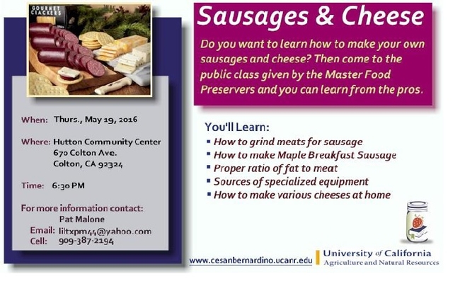 Sausage class 2016