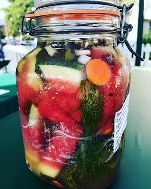 Some good looking watermelon pickles