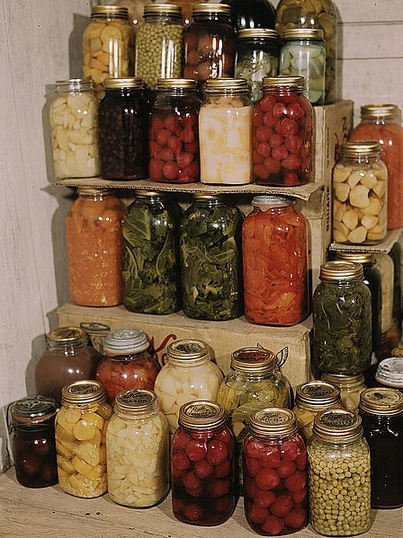 Food in jars