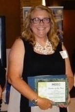 Valerie Kimmel-Oliva Accepting MEEC 2016 Teacher of the Year Award