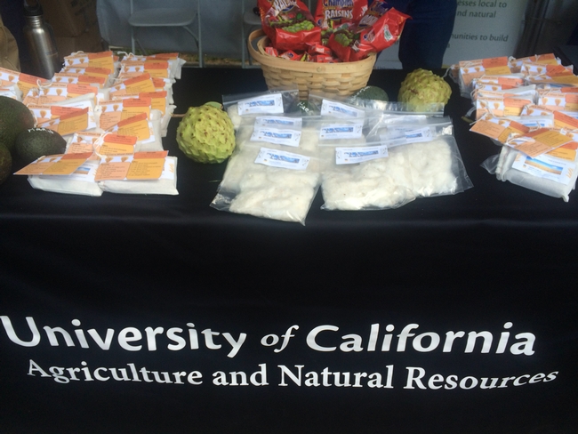 UC ANR Research and Extension Center Systems display contributions to agriculture.