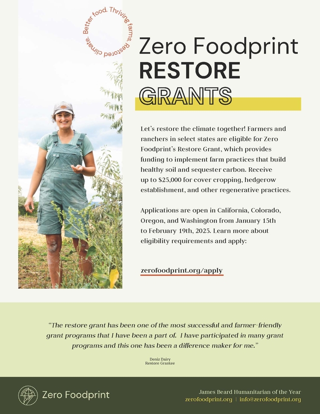 Restore Grant Flyer (Digital) - ZFP