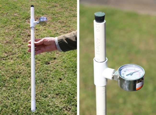 Figure 5. Finished tensiometer is ready for testing.