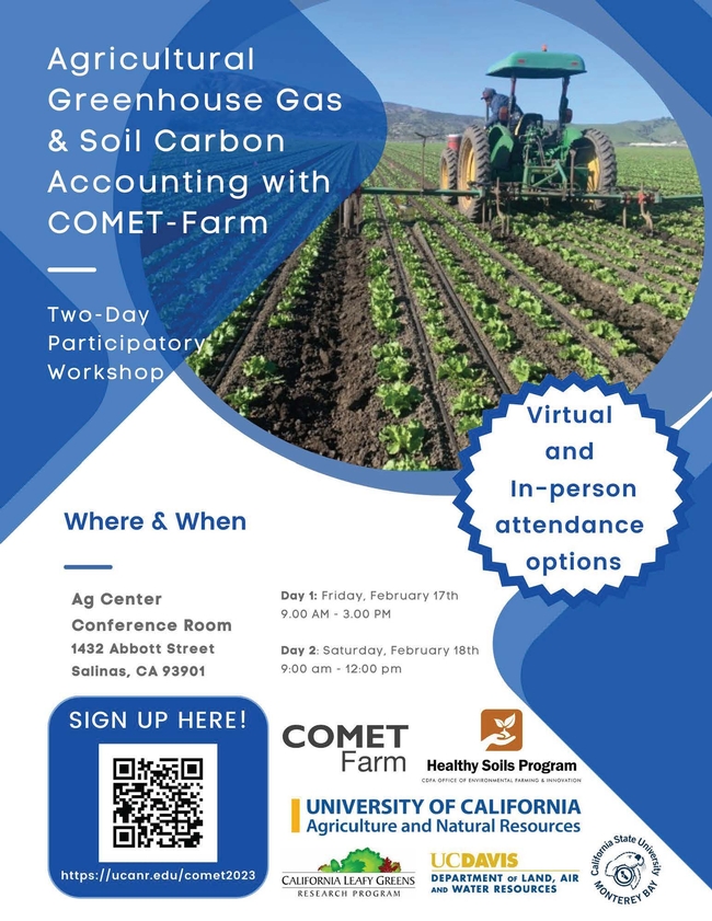 2023 COMET-Farm Workshop Flyer Page 1