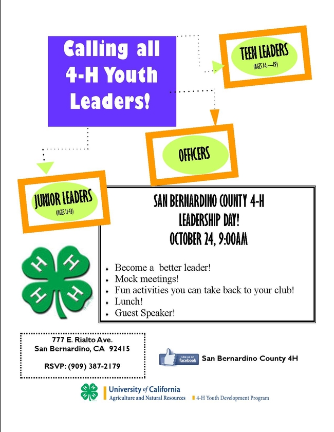 Leadership Day Flier