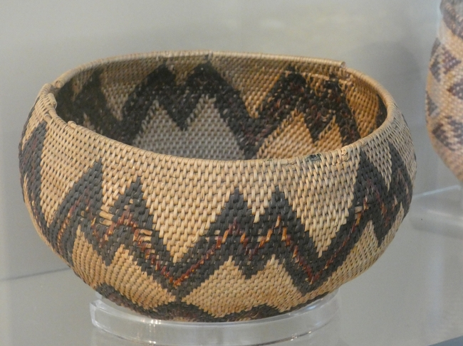 Basket made by the Yokuts.
