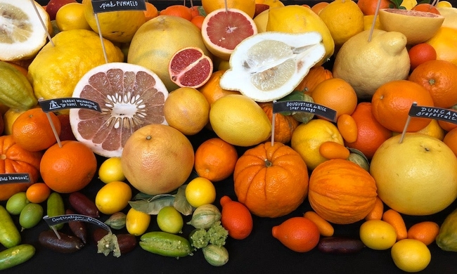 UC Riverside image of fruits