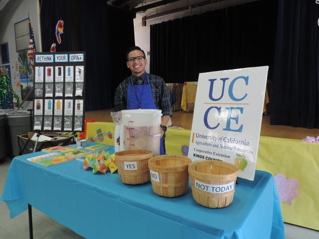 Nutrition Educator standing at table