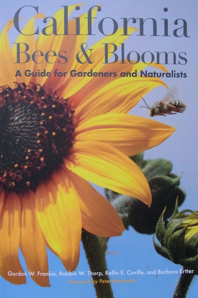 Cover of the new book CA Bees and Blooms