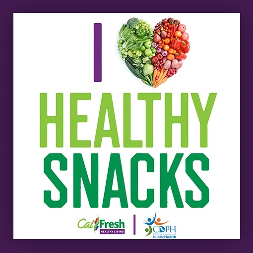 Love Healthy Snack Poster