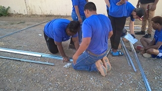 IE Job Corps youth at work