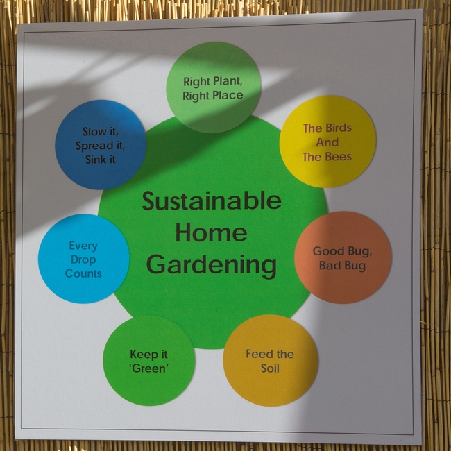 2016 SCF Sustainable Home Gardening sign