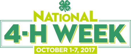 4-H Week 2017 logo