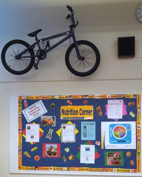 4th and 5th grade students at Calwa who earn good grades, also have the opportunity to earn a bike from Off the Front.
