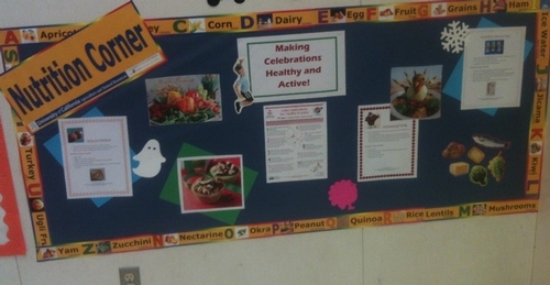 This month's theme is healthy holiday celebrations.
