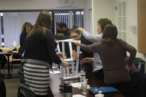 Team building activities demonstrated how working together is essential for collective success...and they were fun!