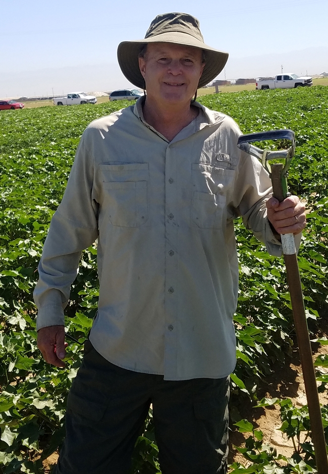 UC Cooperative Extension agronomist/weed science advisor Steve Wright